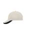 Unisex Half-Pipe Sandwich Cap Light-grey/white/black 7603