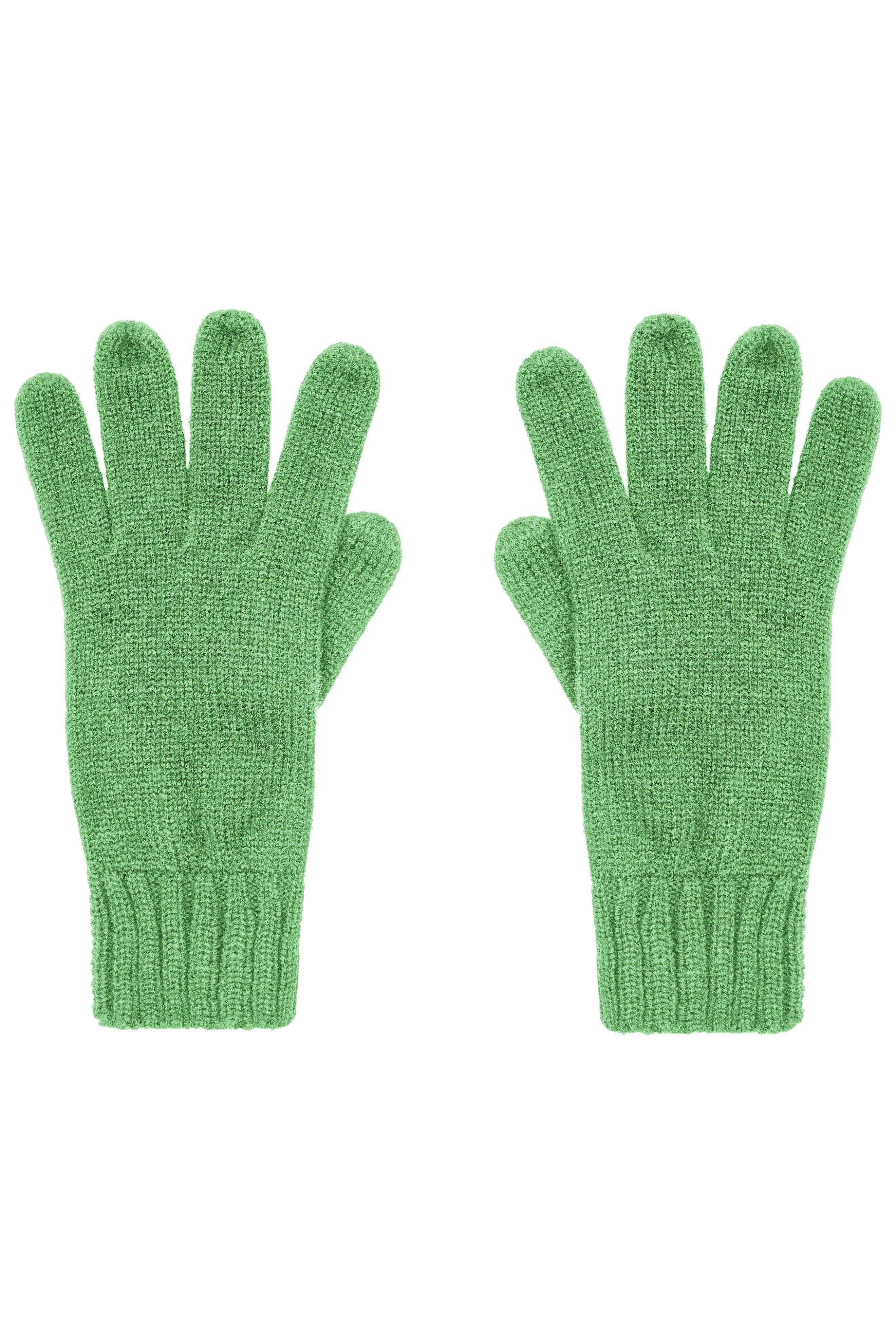 Unisex Knitted Gloves GreenDaiber