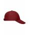 Unisex 6 Panel Pack-a-Cap Burgundy 7707