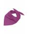 Unisex Triangular Scarf Purple 7757
